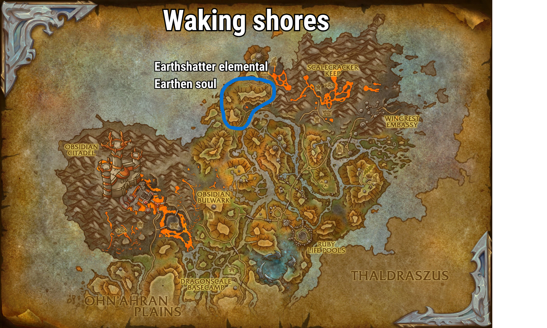 Waking shores elemental soul in world of warcraft