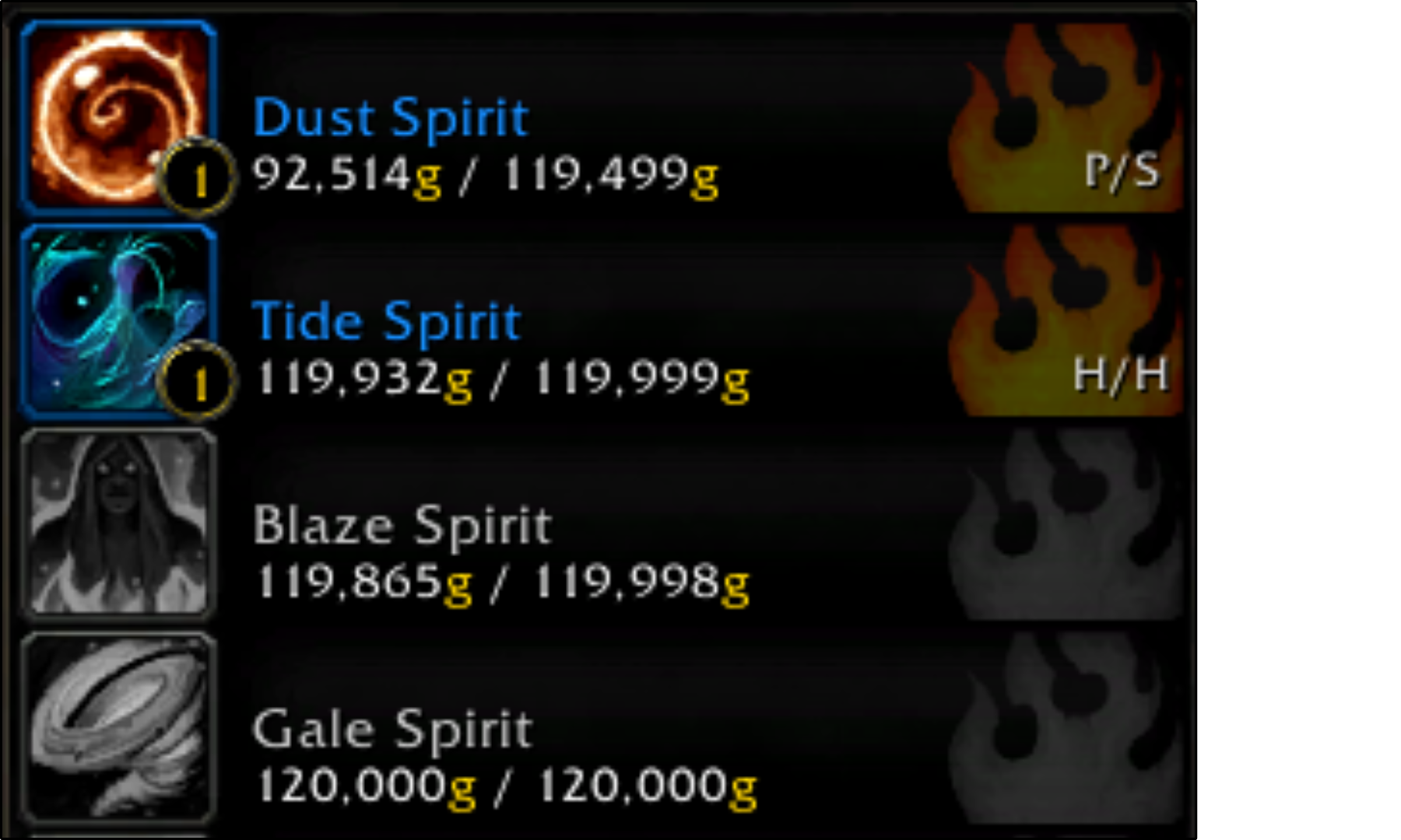 Souls pets in world of warcraft