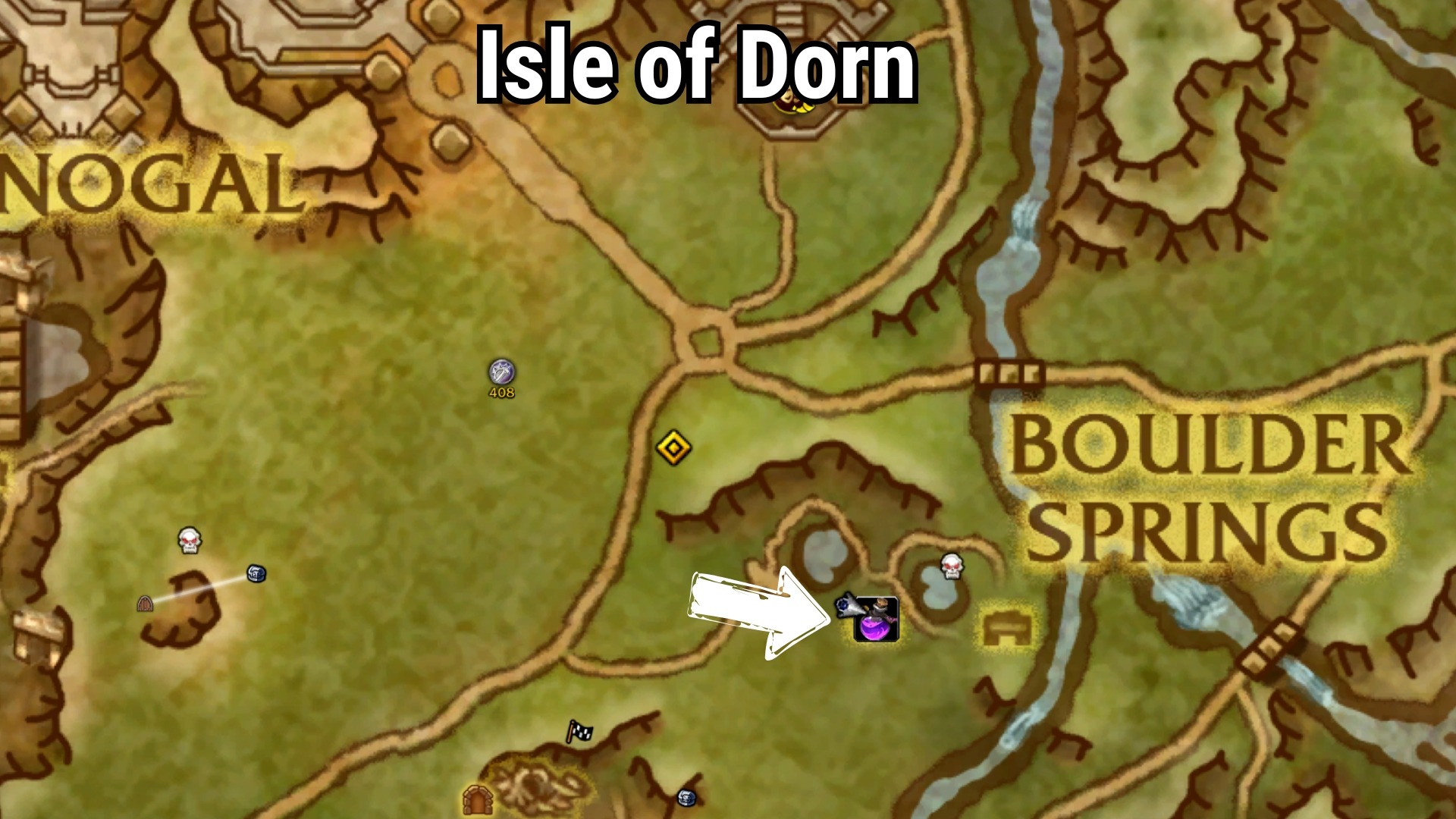 Isle of dorn alchemy treasure