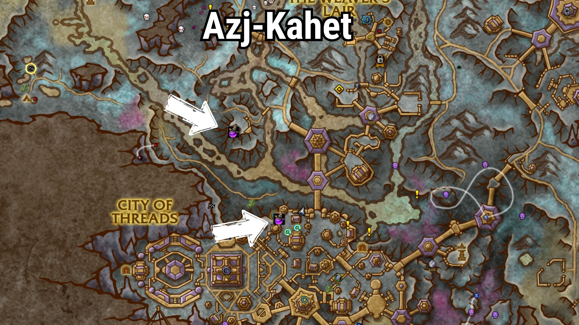 Azj-Kahet alchemy treasures