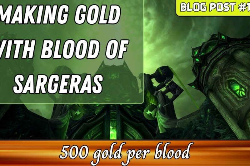 Making gold with Blood of Sargeras in 2024