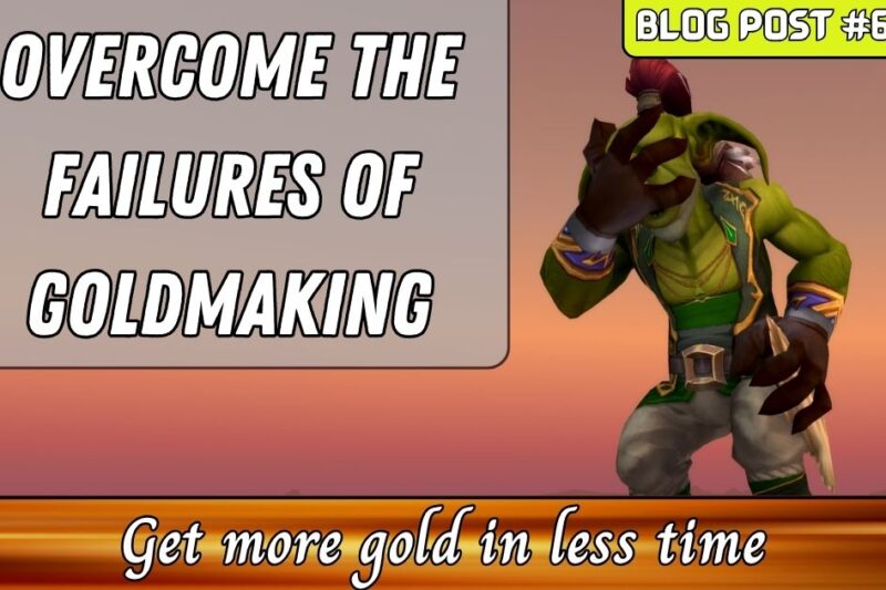 The real ways to overcome failure in goldmaking